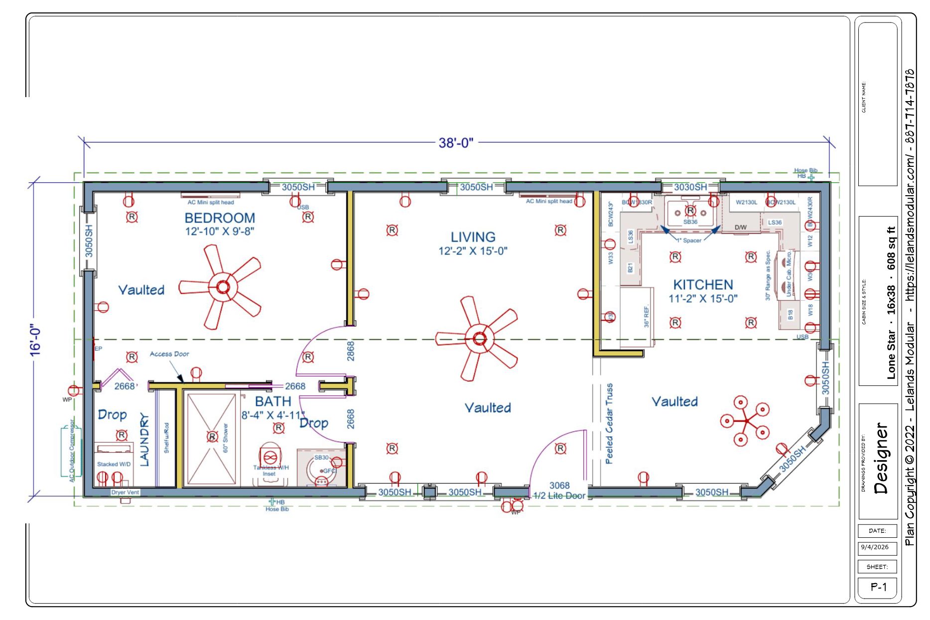 Lone Star floor plan
