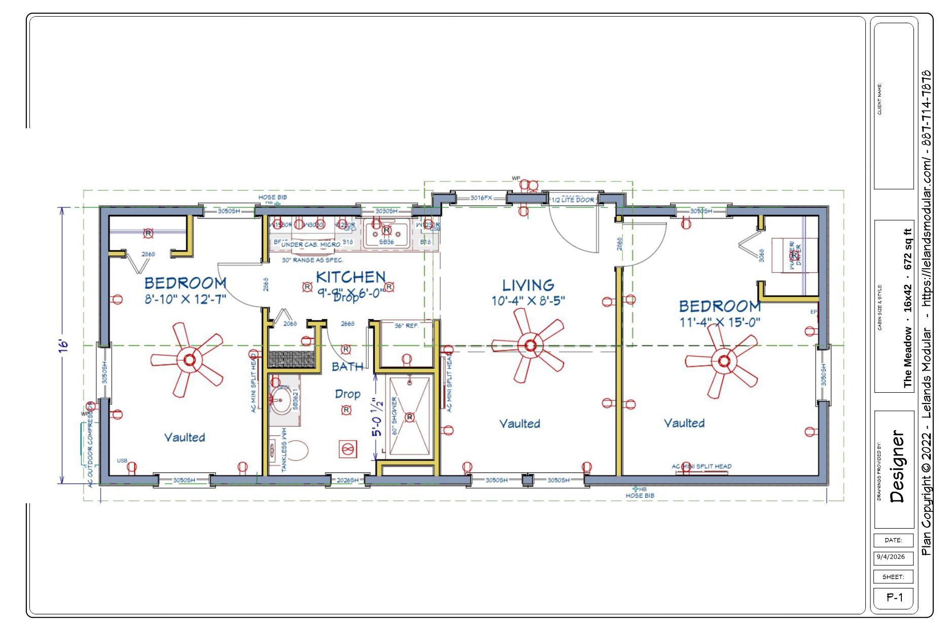 The Meadow floor plan